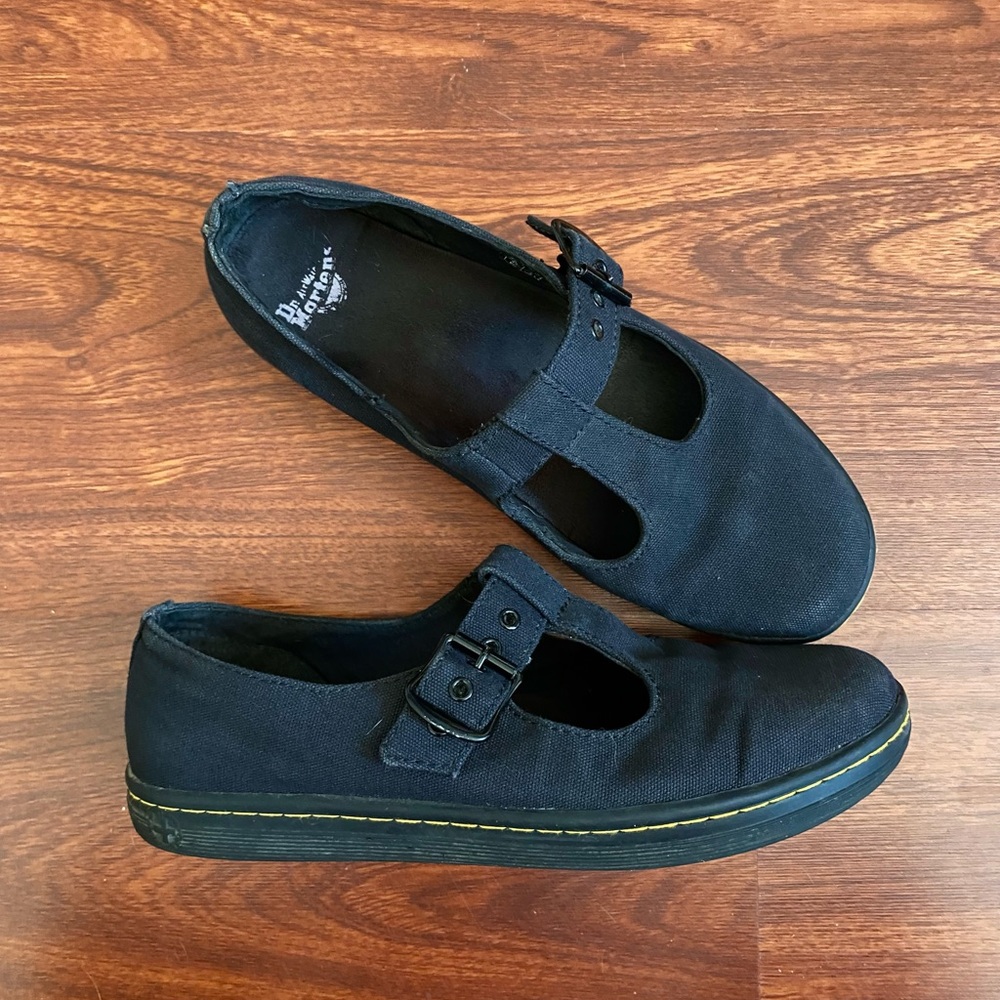 Doc Marten’s “Woolwich Canvas” Maryjanes